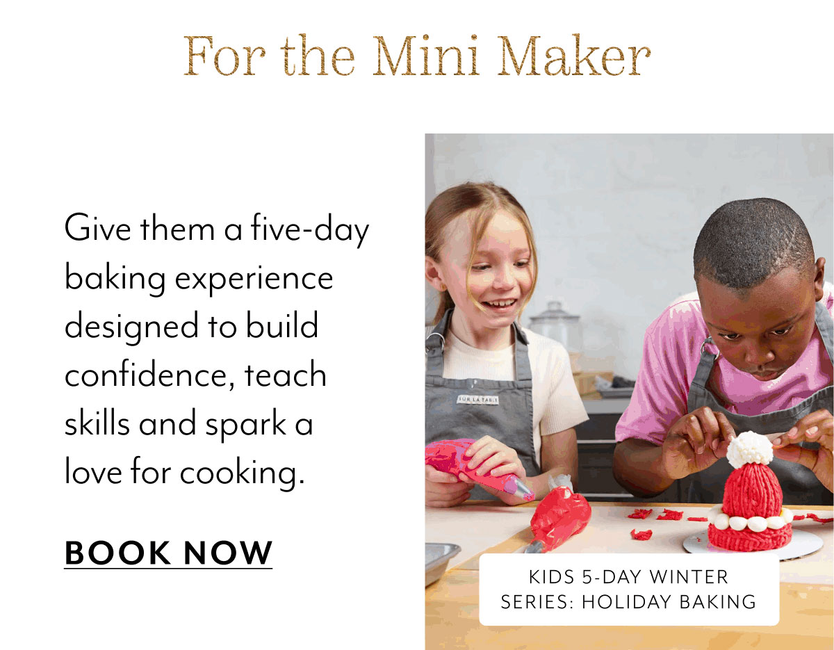 Kids 5-Day Winter Series: Holiday Baking