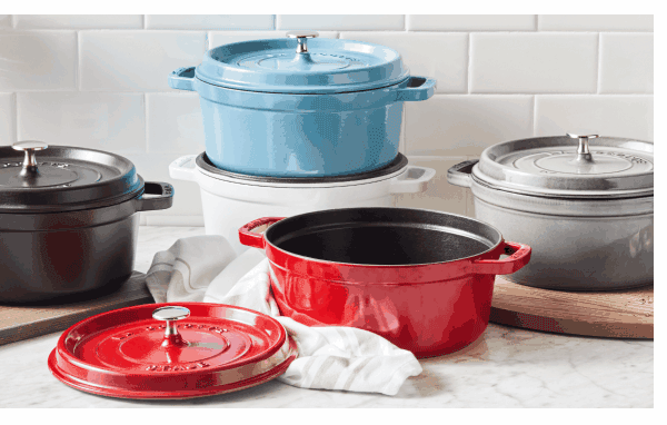 Staub Round Dutch Oven, 4 qt.