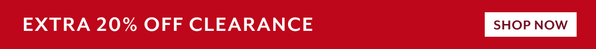 Extra 20% Off Clearance