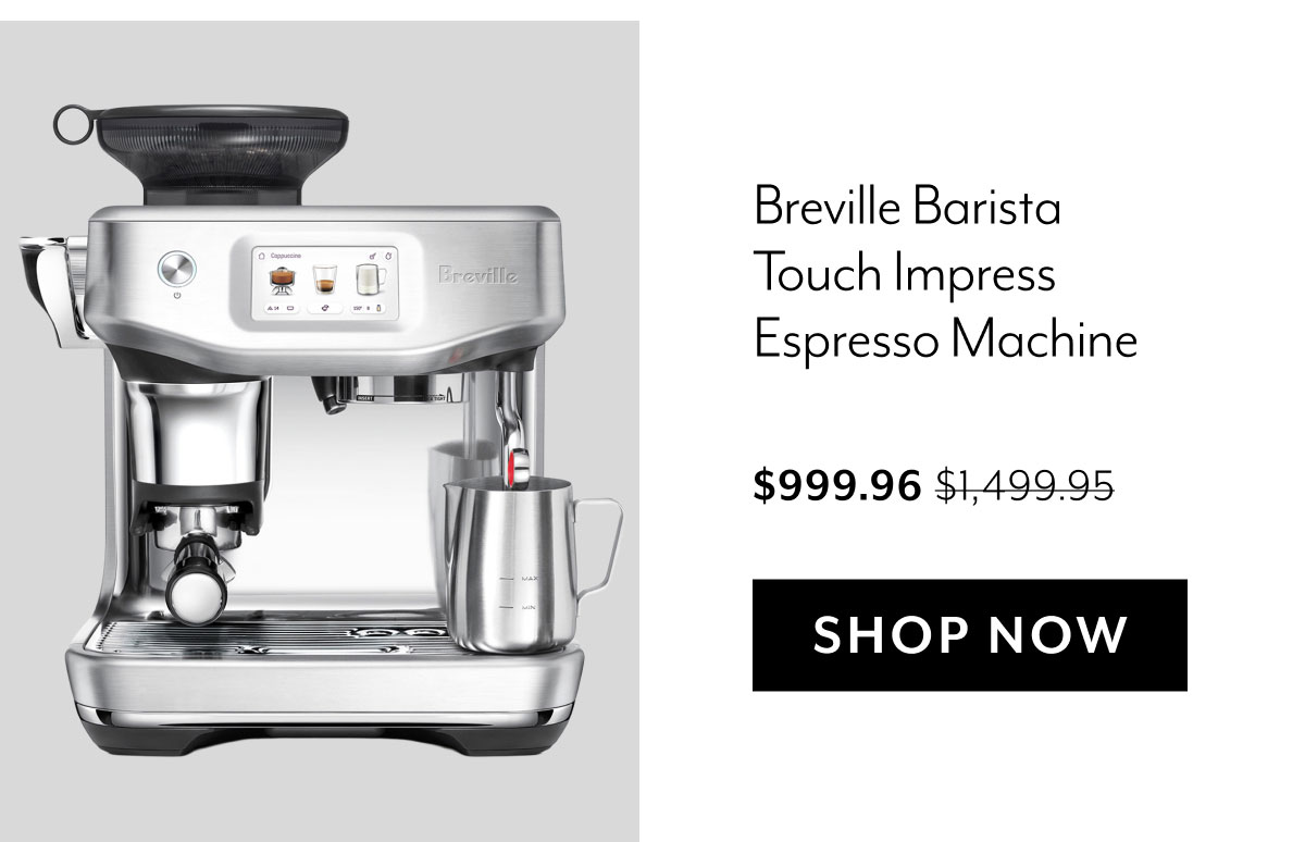 Breville Barista Touch Impress Espresso Machine