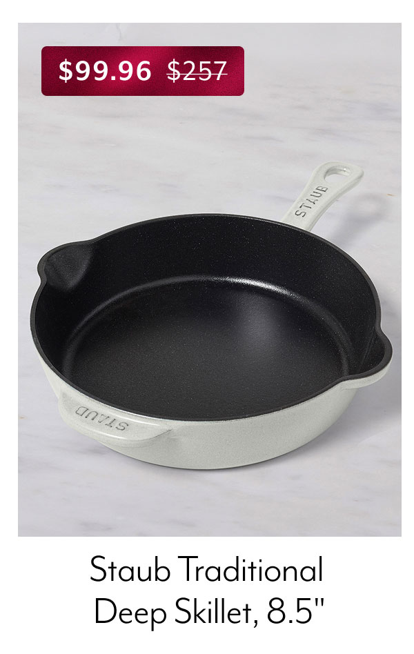Staub Traditional Deep Skillet, 8.5 Inch