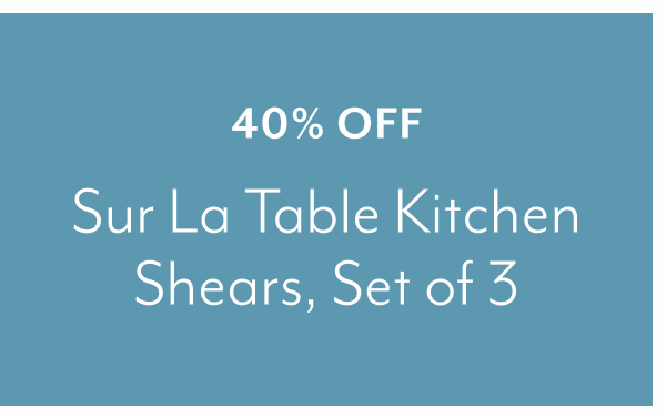 Sur La Table Kitchen Shears, Set of 3
