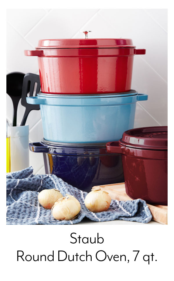 Staub Round Dutch Oven, 7 qt.