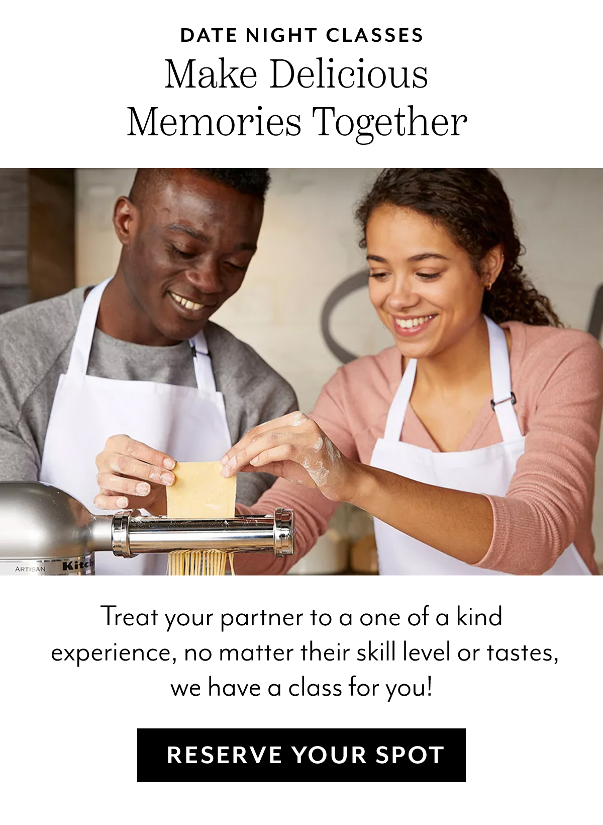 Date Night Cooking Class
