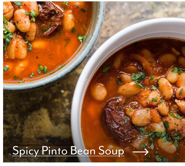 Spicy Pinto Bean Soup