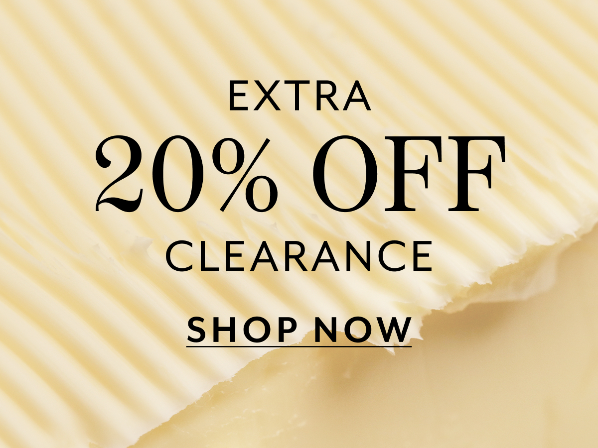 Extra 20% Off Clearance