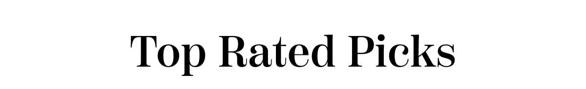 Top Rated Picks