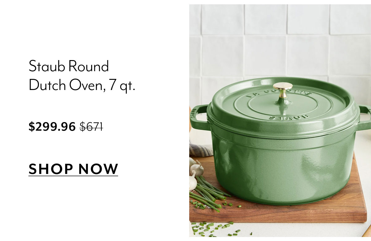 Staub Round Dutch Oven, 7 qt.