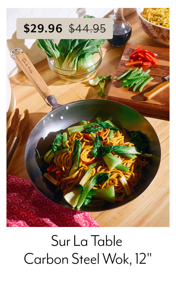 Sur La Table Carbon Steel Wok