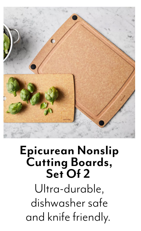 Epicurean Nonslip Cutting Boards, Set of 2