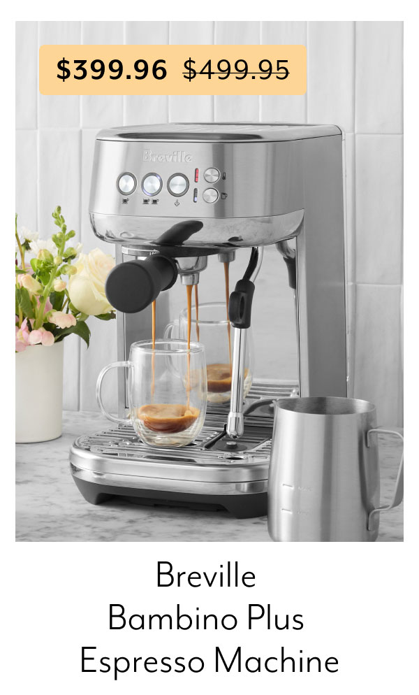 Breville Bambino Plus Espresso Machine