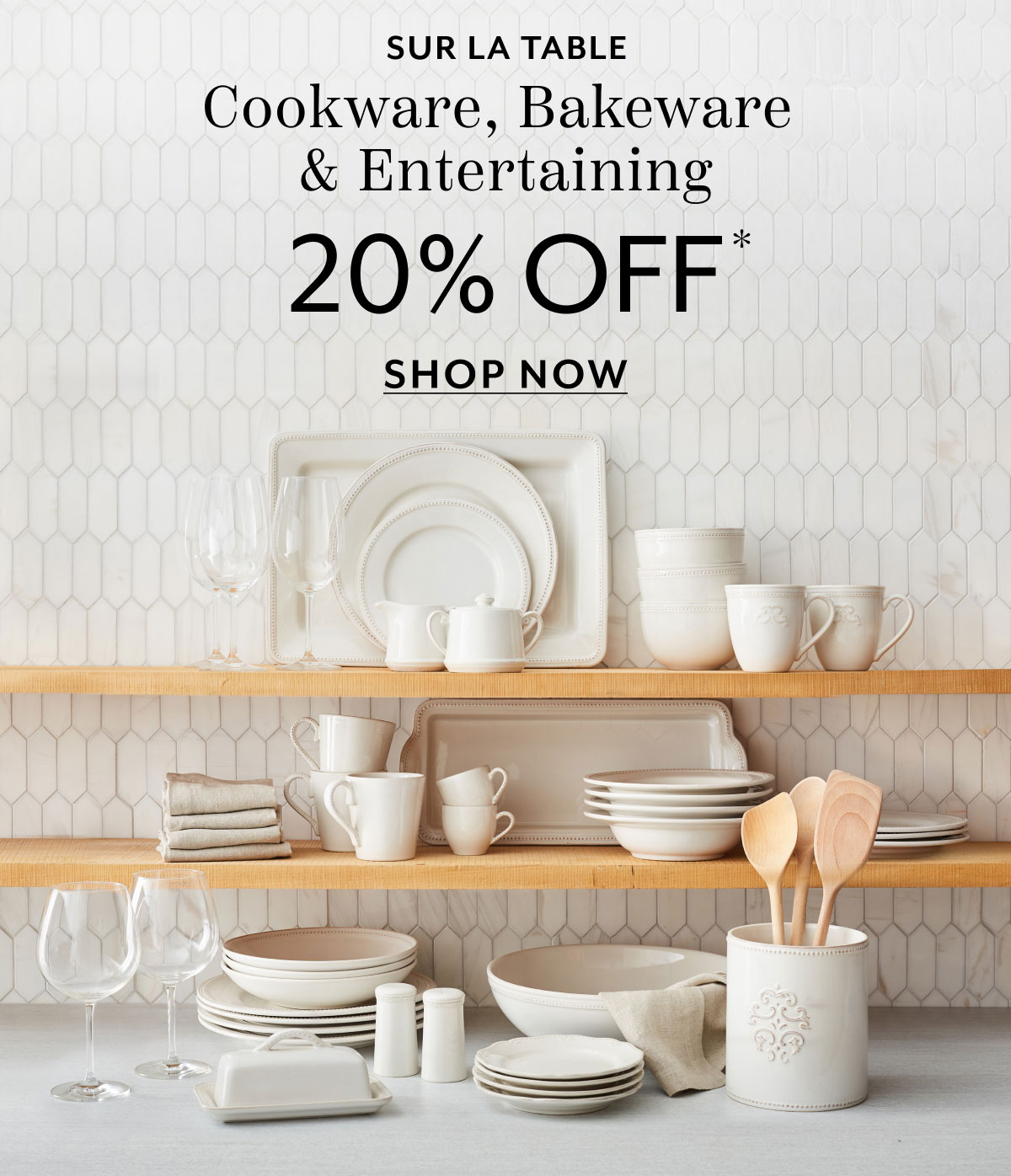 20 percent off purchase