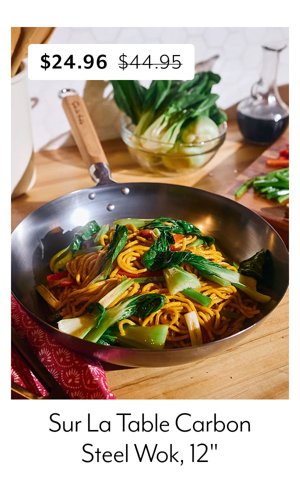 Sur La Table Carbon Steel Wok