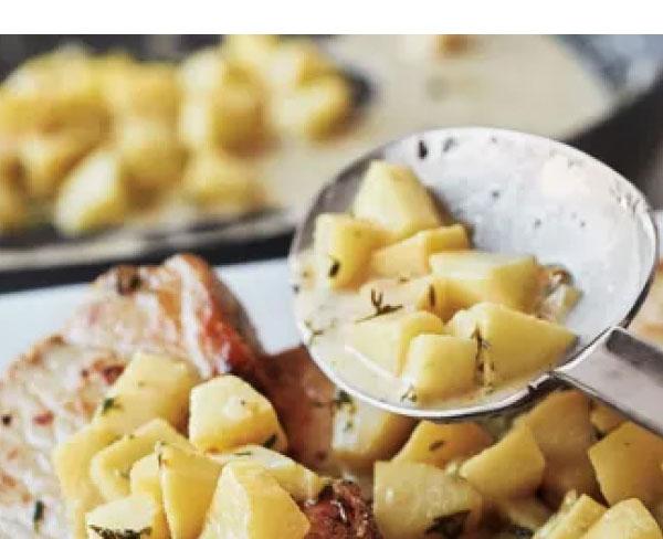 Pork Medallions with Pears and Thyme