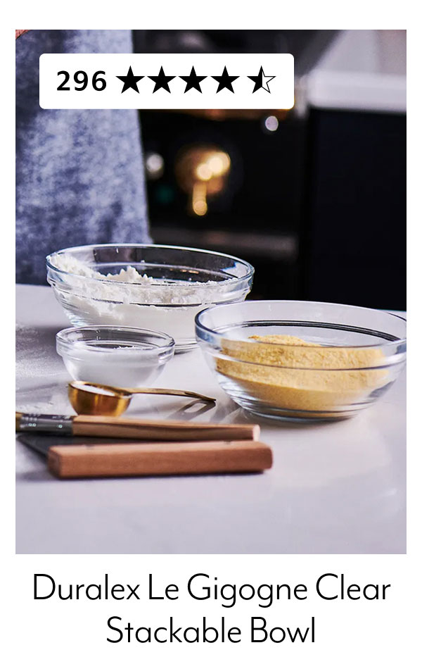 Duralex Le Gigogne Clear Stackable Bowl