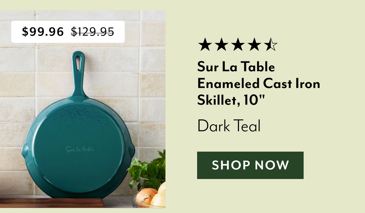 Sur La Table Enameled Cast Iron Skillet, 10 Inch