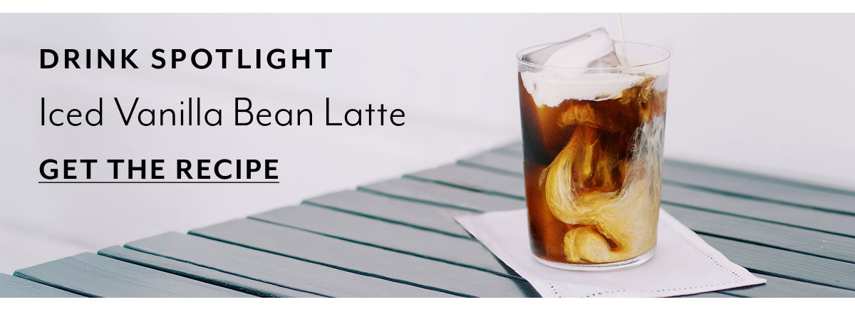 Iced Vanilla Bean Latte