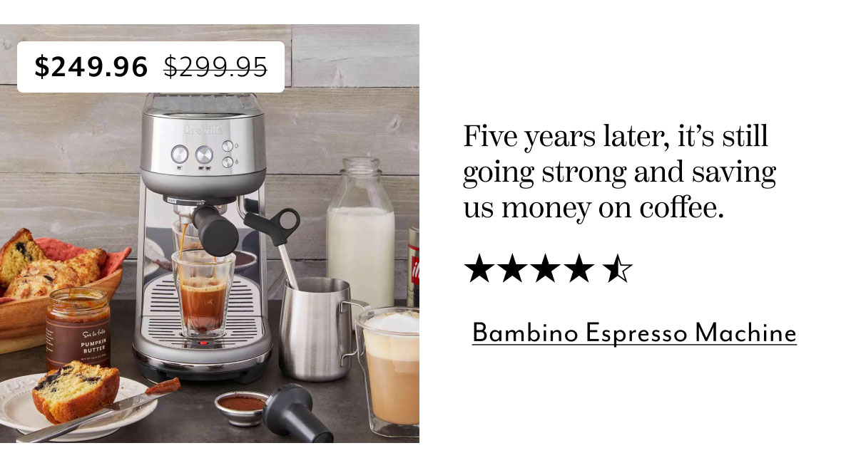 Breville Bambino Espresso Machine