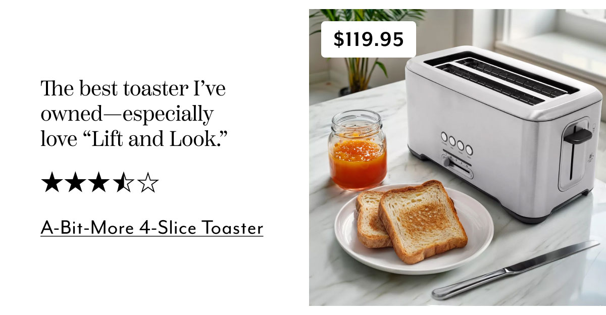 Breville A-Bit-More 4-Slice Toaster