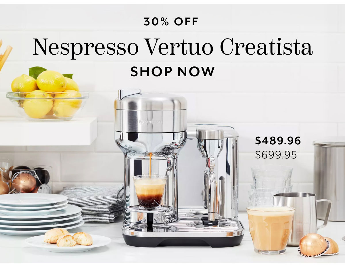 Nespresso Vertuo Creatista by Breville