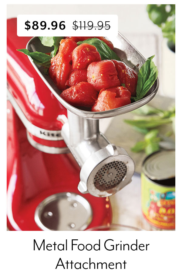 KitchenAid® Metal Food Grinder Attachment