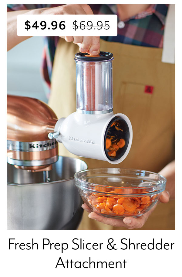 KitchenAid® Fresh Prep Slicer & Shredder Attachment