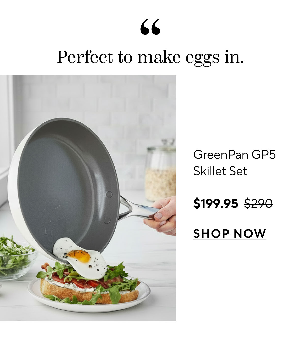 GreenPan GP5 Skillet Set, 9.5Inch & 11Inch