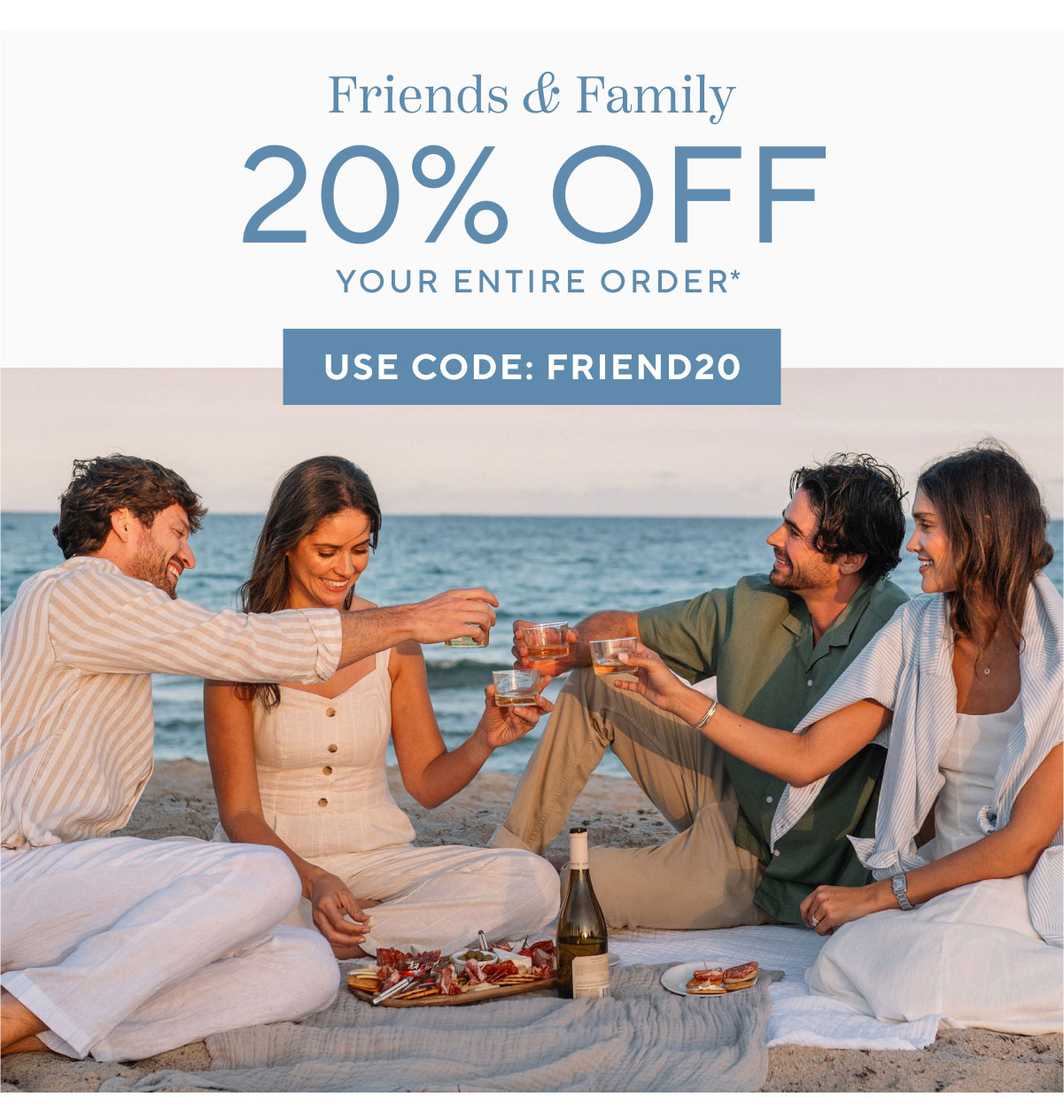 20 percent off purchase