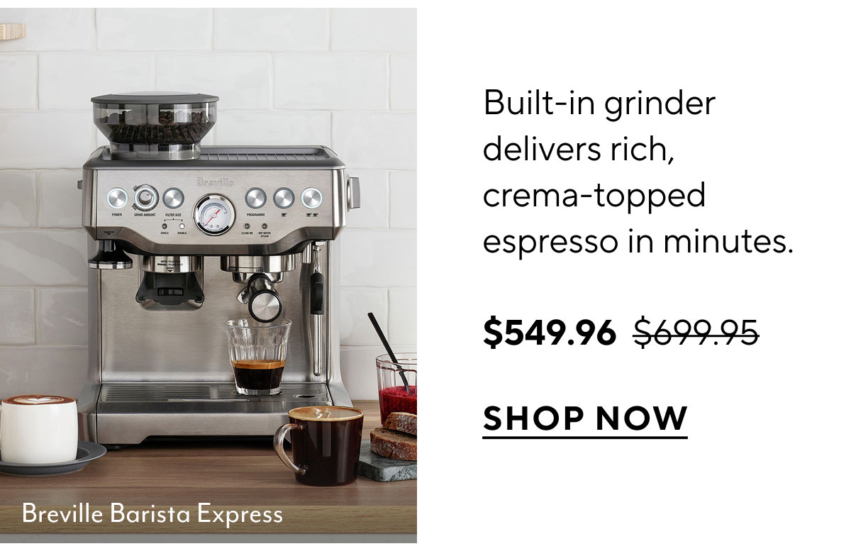 Breville Barista Express Espresso Machine