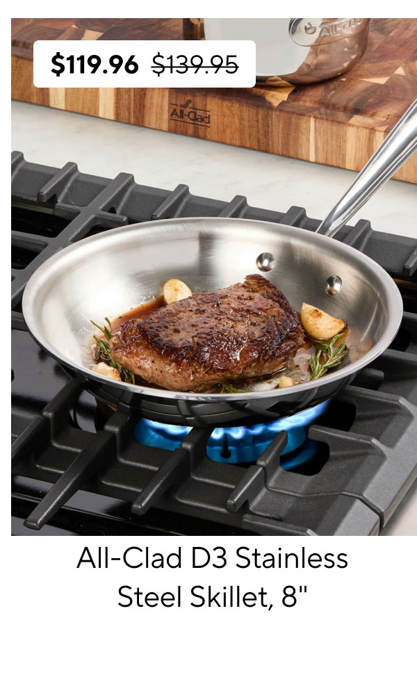 All-Clad Stainless Steel Skillet