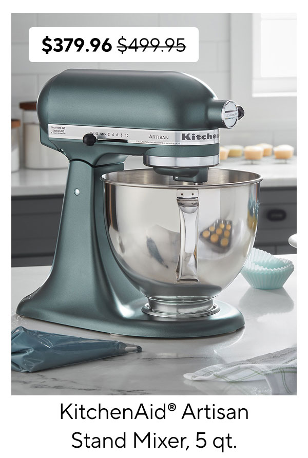 KitchenAid Artisan Stand Mixer, 5 qt