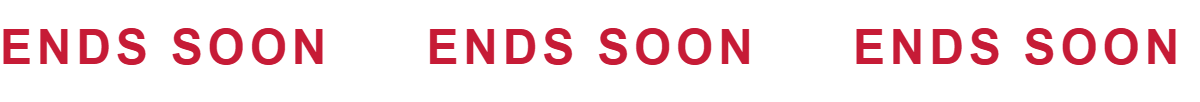Ends Soon