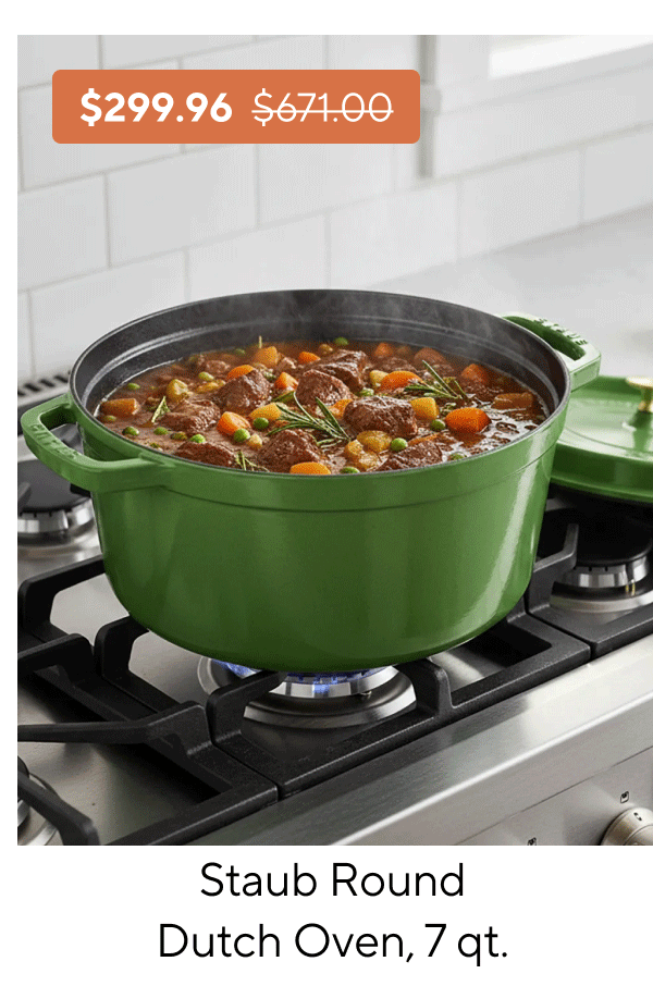 Staub Round Dutch Oven, 7 qt.
