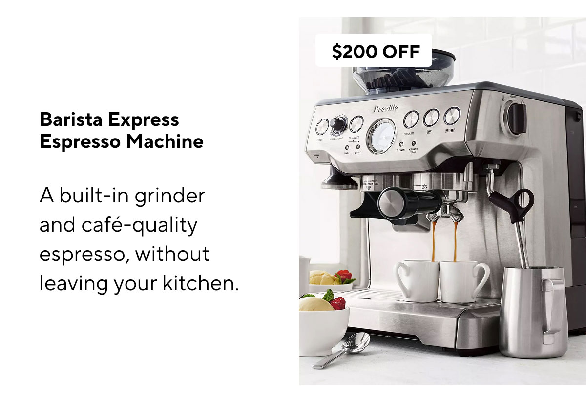 Breville Barista Express Espresso Machine