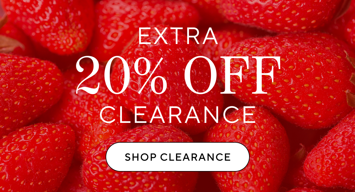 Extra 20% off Clearance