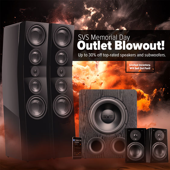 SVS Memorial Day Outlet Blowout Image