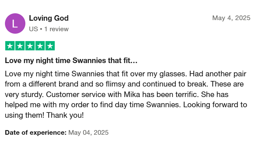 Fitover Night Swannies - Testimonials