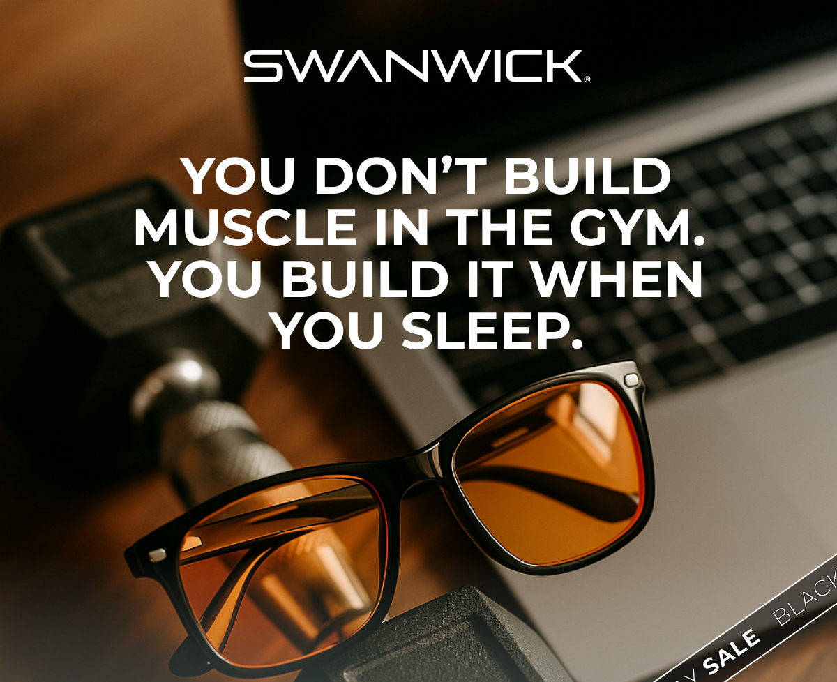 You don’t build muscle in the gym.  You build it when you sleep. 