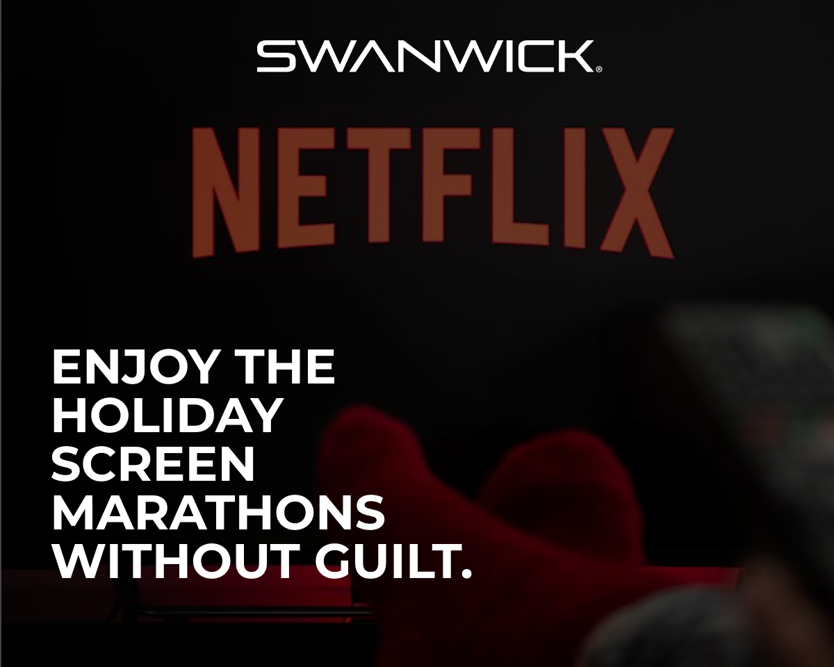 Enjoy the holiday screen marathons without guilt.