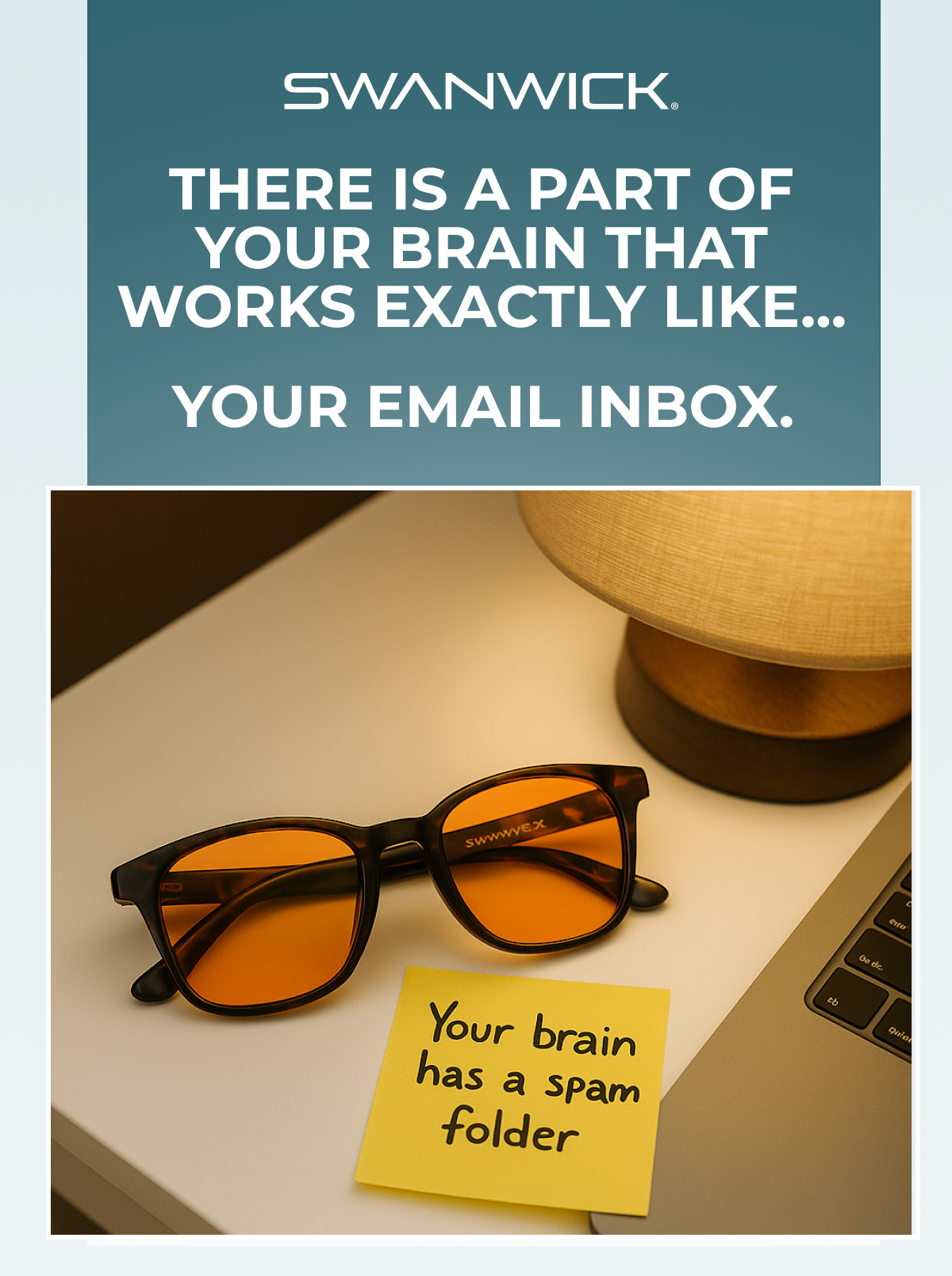There is part of your brain that works exactly like your email inbox.