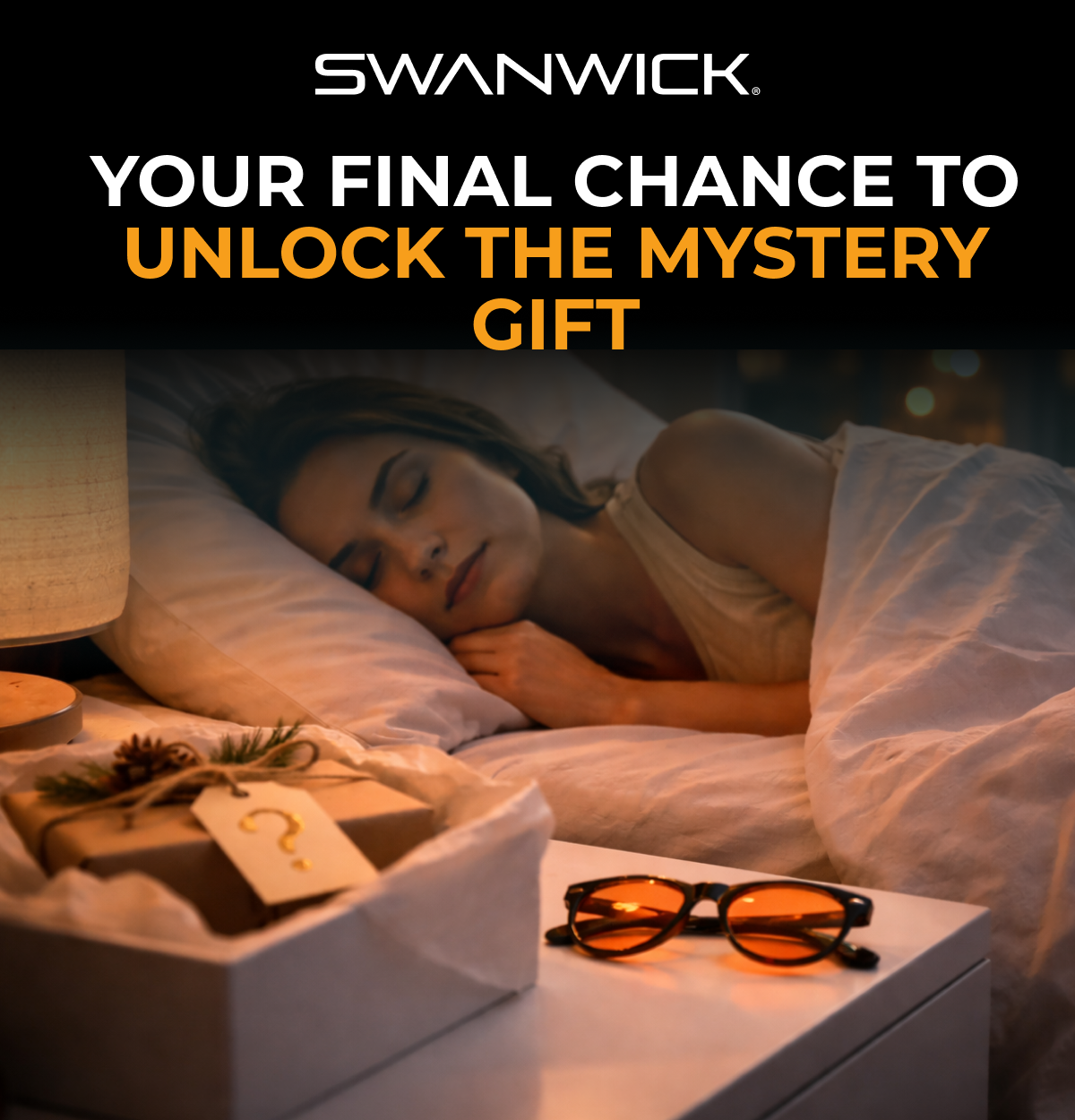 Your final chance to unlock the mystery gift