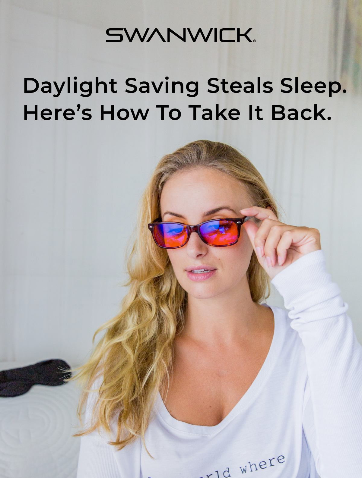 Daylight saving steals sleep. Here is how to take it back