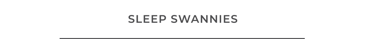 Sleep Swannies