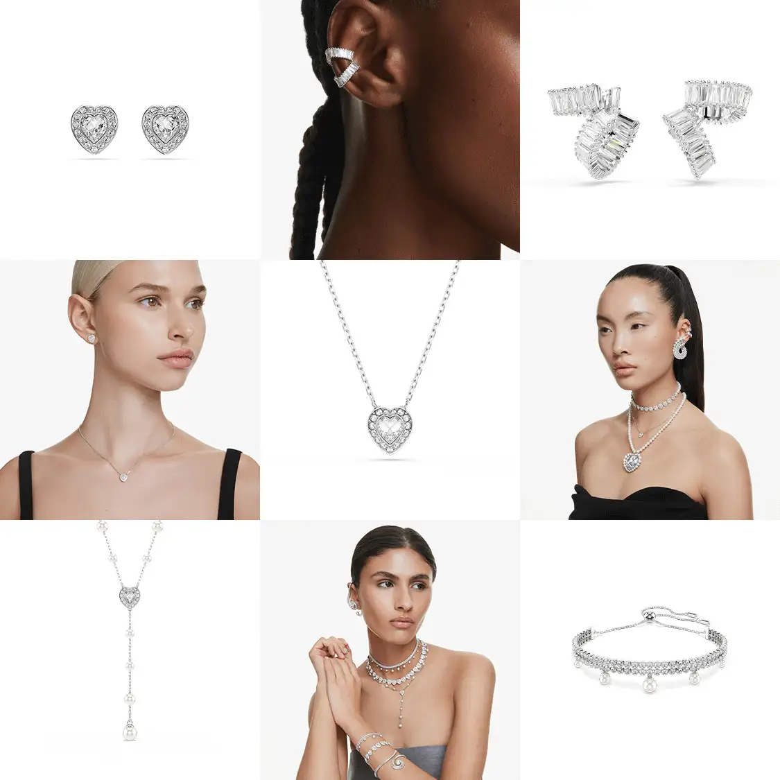 Ariana Grande x Swarovski Capsule collection pieces
