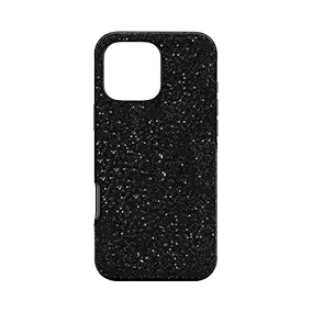 smartphone case with black crystals