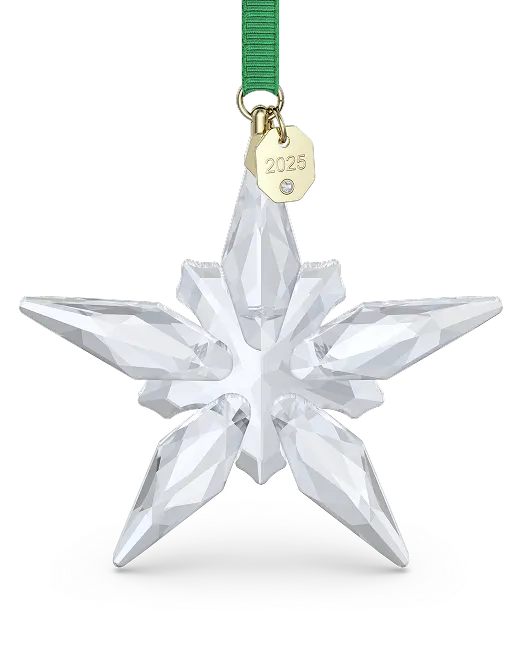 Annual Edition Ornament 2025 with green ribbon