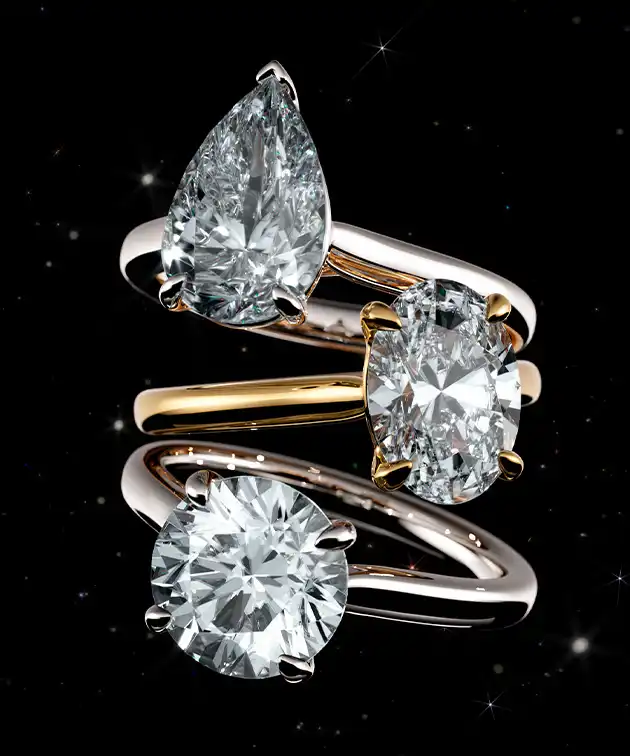 Swarovski Ring Configurator rings