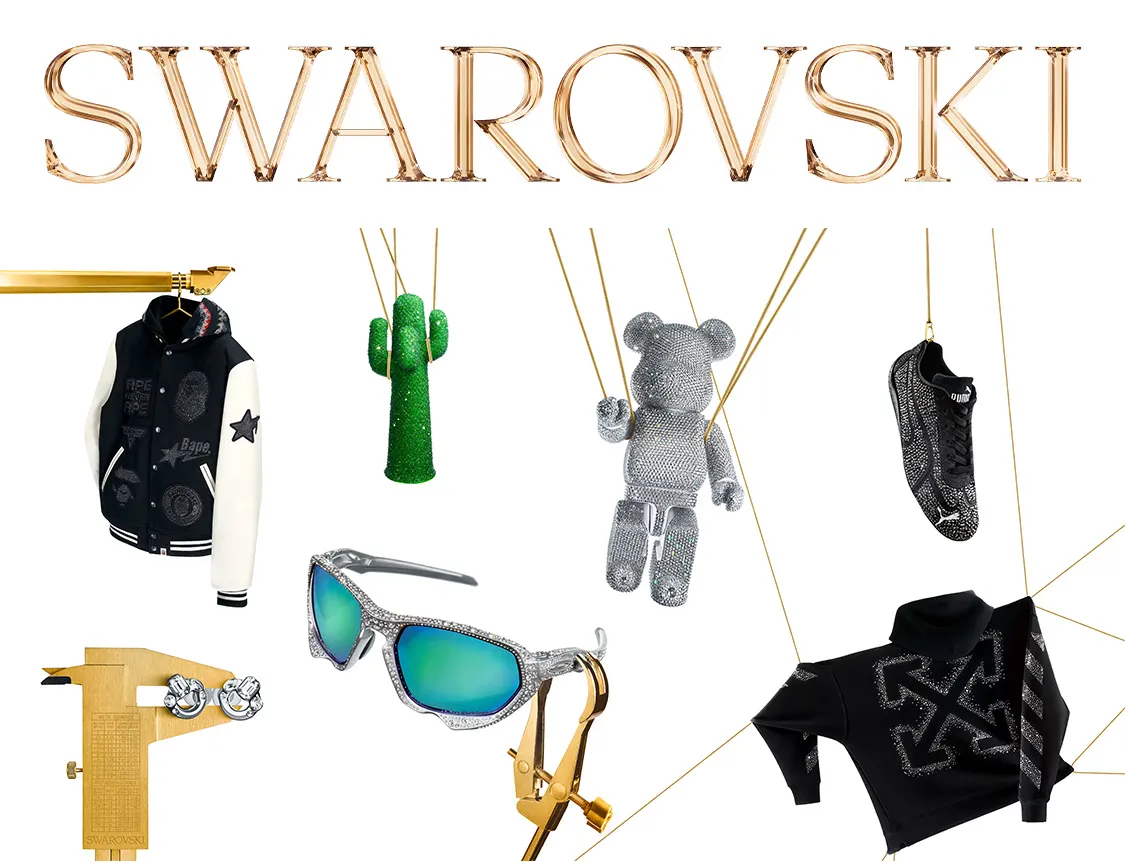 Swarovski Creators Lab products on display