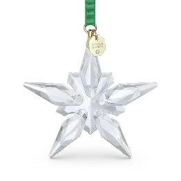 White crystal ornament