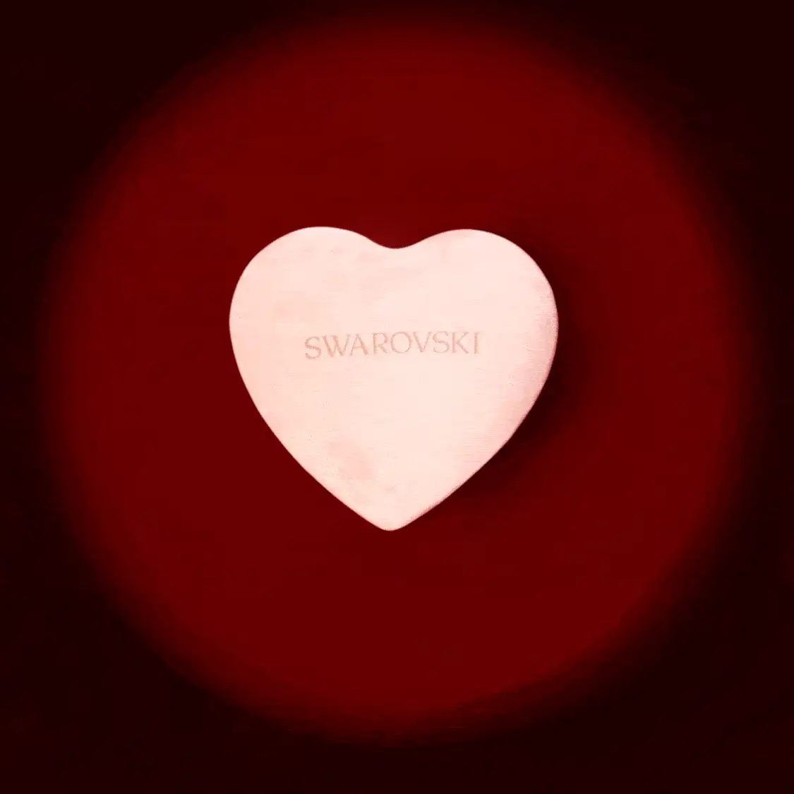Heart box with heart-shaped charms